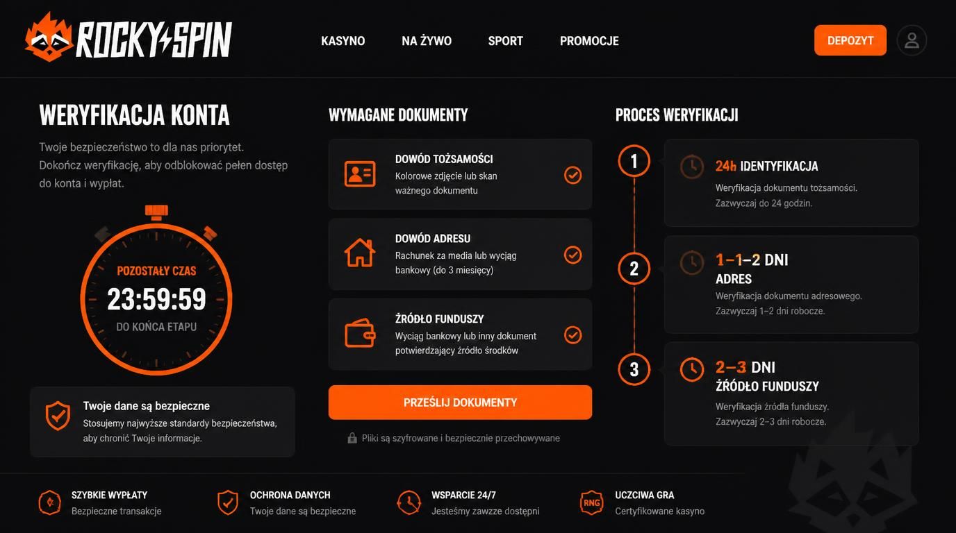 Proces weryfikacji z czasami oczekiwania
